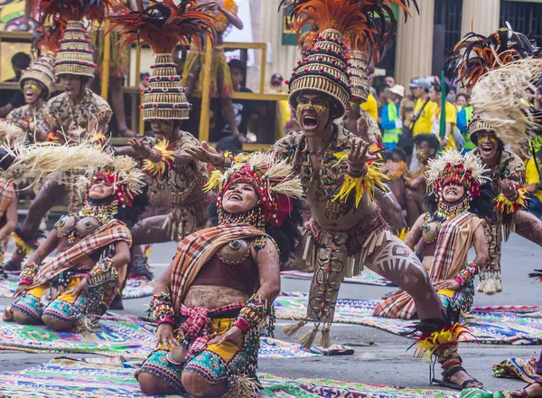 2018 Dinagyang 节 — 图库照片