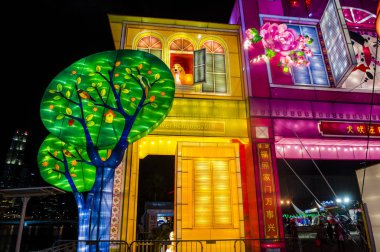 Singapur 2018 nehir Hongbao