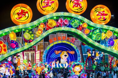 Singapur 2018 nehir Hongbao