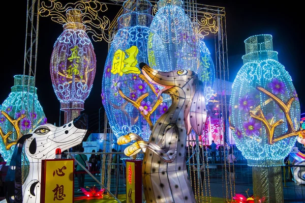 Singapore 2018 Fiume Hongbao — Foto Stock