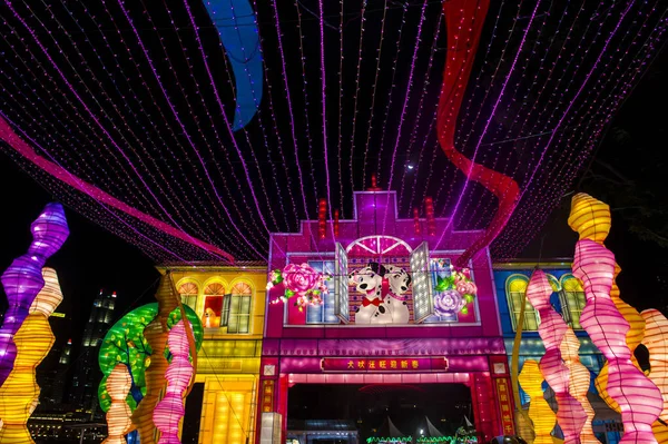 Singapore 2018 River Hongbao — Stock Photo, Image