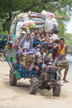 Myanmar Birmanya çiftçiler
