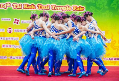 14 Tai Kok Tsui tapınağın içinde Hong Kong Fuarı.