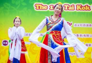 14 Tai Kok Tsui tapınağın içinde Hong Kong Fuarı.