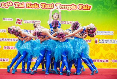 14 Tai Kok Tsui tapınağın içinde Hong Kong Fuarı.