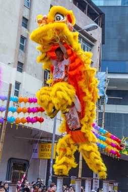 14 Tai Kok Tsui tapınağın içinde Hong Kong Fuarı.