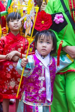 14 Tai Kok Tsui tapınağın içinde Hong Kong Fuarı.