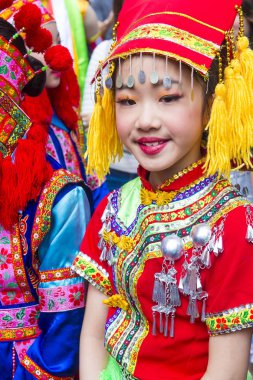 14 Tai Kok Tsui tapınağın içinde Hong Kong Fuarı.
