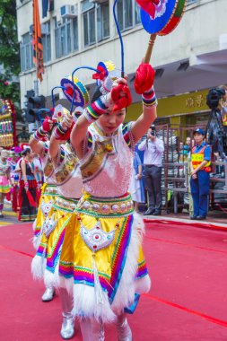 14 Tai Kok Tsui tapınağın içinde Hong Kong Fuarı.
