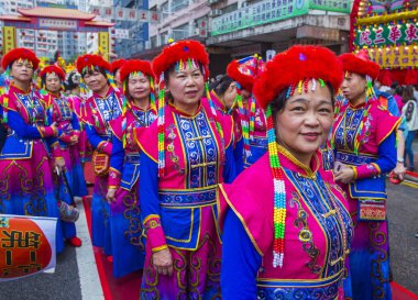 14 Tai Kok Tsui tapınağın içinde Hong Kong Fuarı.