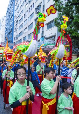 14 Tai Kok Tsui tapınağın içinde Hong Kong Fuarı.