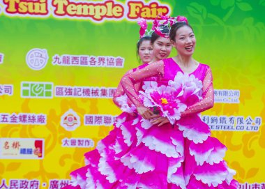 14 Tai Kok Tsui tapınağın içinde Hong Kong Fuarı.