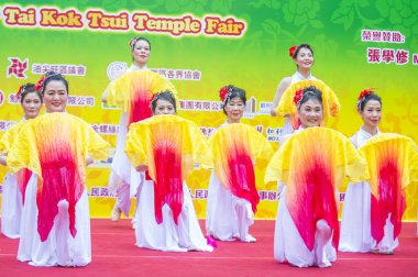 14 Tai Kok Tsui tapınağın içinde Hong Kong Fuarı.