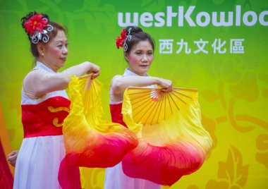 14 Tai Kok Tsui tapınağın içinde Hong Kong Fuarı.