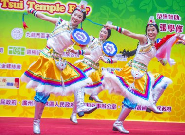 14 Tai Kok Tsui tapınağın içinde Hong Kong Fuarı.