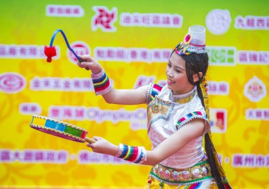 14 Tai Kok Tsui tapınağın içinde Hong Kong Fuarı.