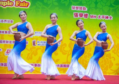 14 Tai Kok Tsui tapınağın içinde Hong Kong Fuarı.