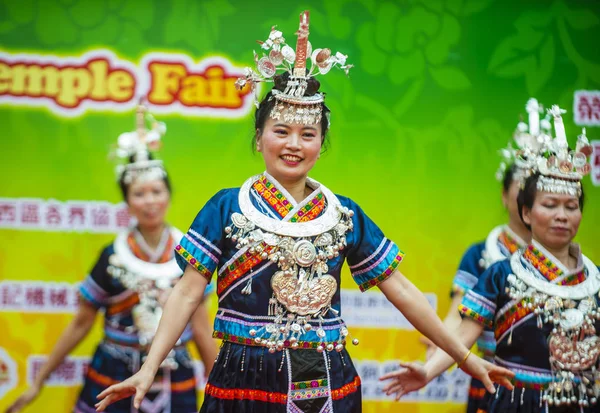 14 Tai Kok Tsui tapınağın içinde Hong Kong Fuarı.