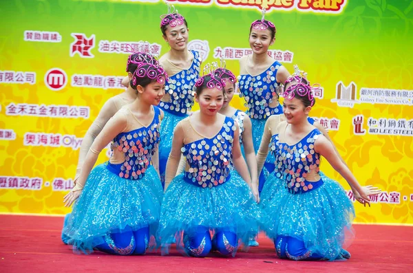 14 Tai Kok Tsui tapınağın içinde Hong Kong Fuarı.