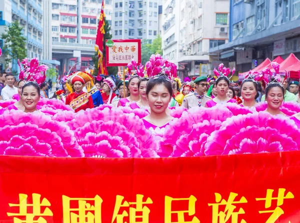 14 Tai Kok Tsui tapınağın içinde Hong Kong Fuarı.