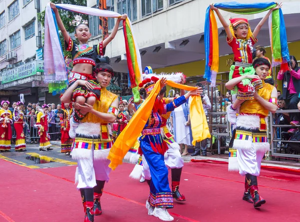 14 Tai Kok Tsui tapınağın içinde Hong Kong Fuarı.
