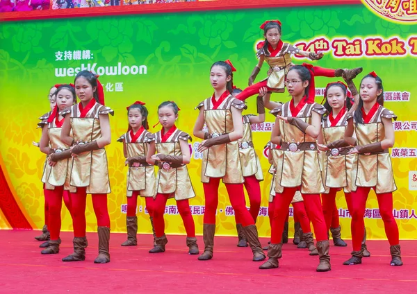 14 Tai Kok Tsui tapınağın içinde Hong Kong Fuarı.