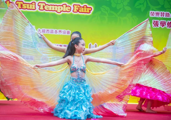 14 Tai Kok Tsui tapınağın içinde Hong Kong Fuarı.