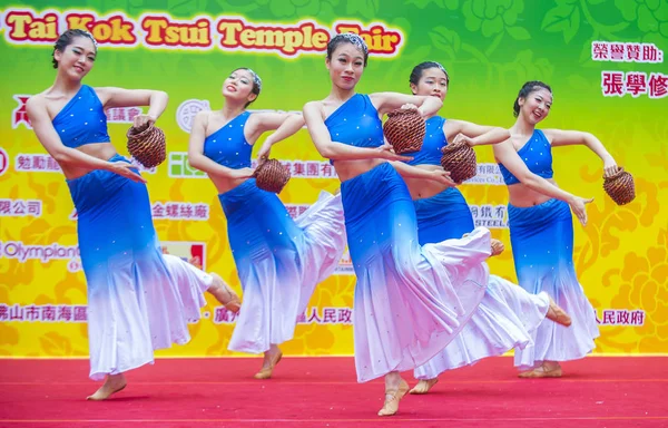 La 14ª feria del templo Tai Kok Tsui en Hong Kong . — Foto de Stock