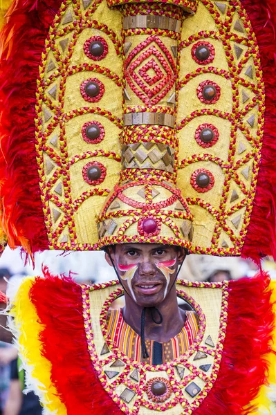 2018 διαγωνισμού Dinagyang Φεστιβάλ — Φωτογραφία Αρχείου