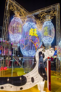 Singapur 2018 nehir Hongbao