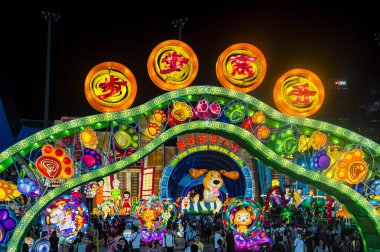 Singapur 2018 nehir Hongbao