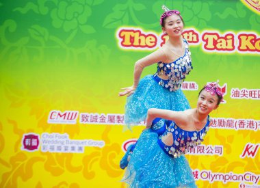 14 Tai Kok Tsui tapınağın içinde Hong Kong Fuarı.