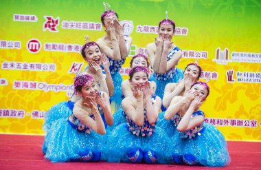 14 Tai Kok Tsui tapınağın içinde Hong Kong Fuarı.