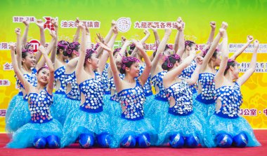 14 Tai Kok Tsui tapınağın içinde Hong Kong Fuarı.