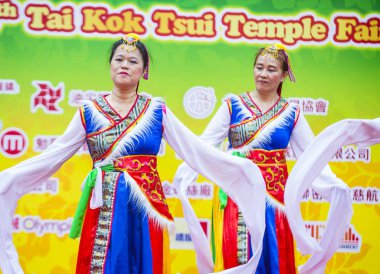 14 Tai Kok Tsui tapınağın içinde Hong Kong Fuarı.