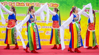 14 Tai Kok Tsui tapınağın içinde Hong Kong Fuarı.