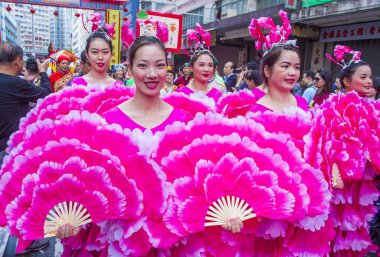 14 Tai Kok Tsui tapınağın içinde Hong Kong Fuarı.