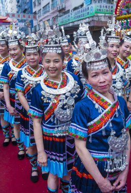 14 Tai Kok Tsui tapınağın içinde Hong Kong Fuarı.