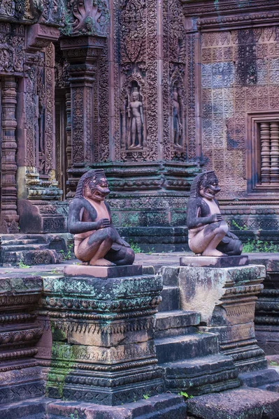 Świątyni Banteay Srei w Kambodży — Zdjęcie stockowe