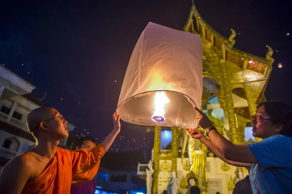 Festival Chiang Mai Yee Peng — Fotografia de Stock