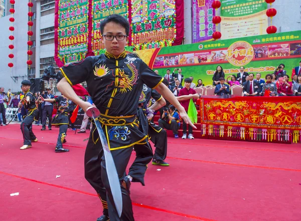 La 14ª feria del templo Tai Kok Tsui en Hong Kong . —  Fotos de Stock