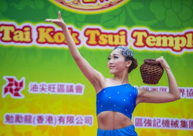 14 Tai Kok Tsui tapınağın içinde Hong Kong Fuarı.