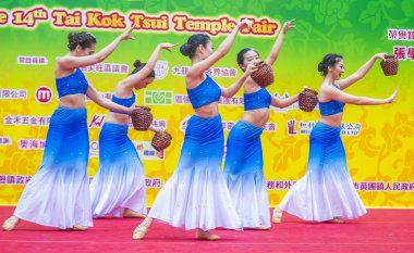 14 Tai Kok Tsui tapınağın içinde Hong Kong Fuarı.