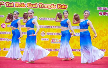 14 Tai Kok Tsui tapınağın içinde Hong Kong Fuarı.