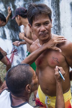 İyi Cuma Gasan, Marinduque adası, Filipinler