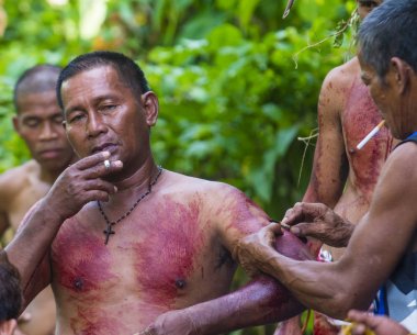 İyi Cuma Gasan, Marinduque adası, Filipinler