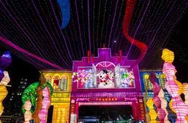 Singapur 2018 nehir Hongbao