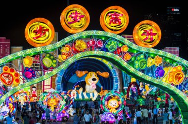 Singapur 2018 nehir Hongbao