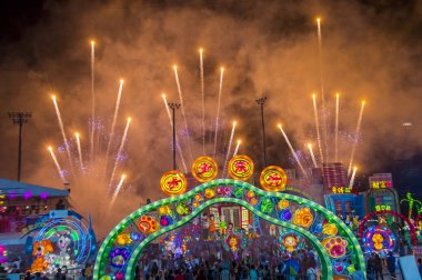 Singapur 2018 nehir Hongbao