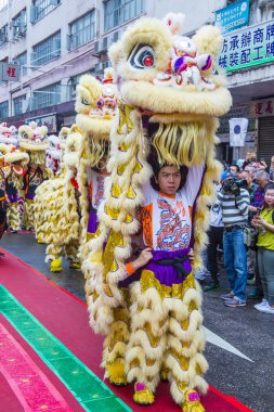 14 Tai Kok Tsui tapınağın içinde Hong Kong Fuarı.